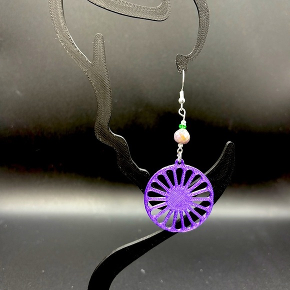 Geometric Earrings - Picture 4 of 6